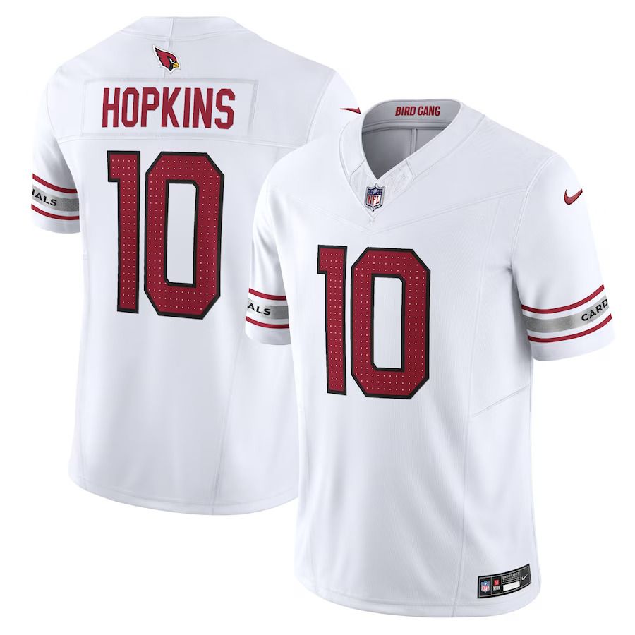 Men Arizona Cardinals #10 DeAndre Hopkins Nike White Vapor F.U.S.E. Limited NFL Jersey